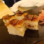 菊水鮓 - 穴子の箱寿司