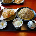 手打そば　邦昭 - 料理写真:かきあげ大盛り