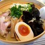 らーめん春友流 - 味噌ラーメン大盛1.5玉＋全部のせ