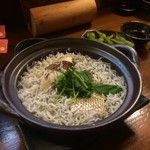 酒奏居肴家 季酒 - 鯛・しらすごはん