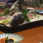 Uratani Ryokan - 刺身盛り合わせ