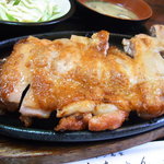 直ちゃん - 鶏もも焼定食（'10/9）