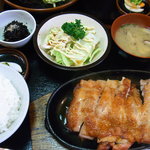 直ちゃん - 鶏もも焼定食（'10/9）