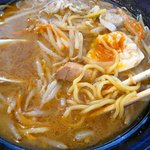 麺匠 玄龍 - 味噌ラーメンと煮たまご＠2010/10