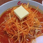 くるまやラーメン - ねぎ辛味噌ラーメン　アップ