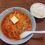 Kuruma Ya Ramen - ねぎ辛味噌ラーメン
      （辛味噌はスープも赤い）