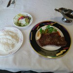 Kafeandoresutorambeshikku - オーストラリア産サーロインステーキ