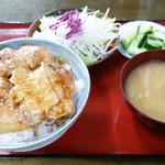 かずのや食堂 - 焼肉丼ごはん大盛り