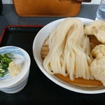 ほの香 - かしわ天ざる６５０円（1.5玉）