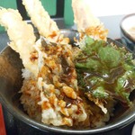 ほの香 - イカ天丼