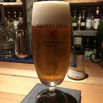やさいのShot BAR あぐりこ - Beer 700円。