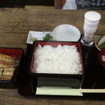 うな豊 - 白焼きご飯