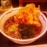 越後そば - かき揚げ天そば　300円（リニューアル特価）
