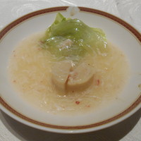 筑紫樓 銀座店 - ホタテ貝と野菜の蟹ソースかけ