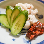 蕎麦人 秋 - 鱧湯引き