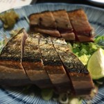 関白支店 - かつおの塩タタキ！
      絶品！