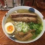 麺屋ひょっとこ - 和風柚子柳麺、730円＋大盛り、160円