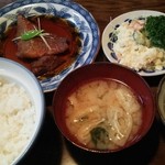 入金 - 赤魚の煮付け定食