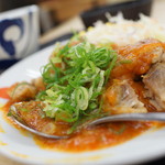 松屋 - 鶏甘辛みそ炒め定食