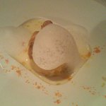 イルギオットーネ クチネリーア - バニラ泡ウニ粉.JPG