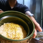 串焼き GoZZo - とうもろこしの炊き込みごはん