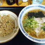 味のさつま - ７月１６日、中華そばでラーメンセット