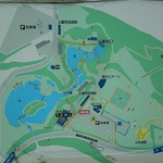 道の駅 名水の郷きょうごく - わきみず公園の案内図