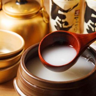 オススメの韓国酒マッコリもご用意