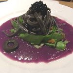 Kaiseki Kafe Akichi - 紫芋のスープパスタ