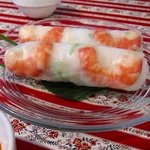 ミ・レイ - 海老の生春巻き　￥６５０