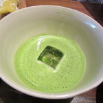 一保堂茶舗 喫茶室 嘉木 - 20160720　冷たい御抹茶　『雲門の昔』