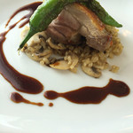 サラマンジェ ド ヨシノ - 福島産軍鶏と25年物のシェリービネガーソース