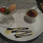 Take' - 紅茶のクレームブリュレとピンクグレープフルーツのアイス(2016.07)