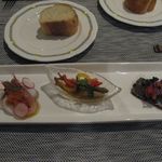 前菜三種盛り(2016.07)