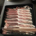 しゃぶ葉 鳥栖店 - 三元豚バラ肉