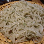 蕎麦　てる久 - しそきり