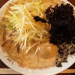 七代目哲麺 大和店 - ｢豚骨醤油全部入り｣900円