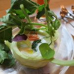 バローレ - コールラビの冷製スープ