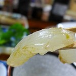 民宿いすず - カレイの刺身