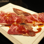 Koube Gyuu Koshitsu Yakiniku Techangun - ■上ハラミ 1490円