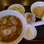三福 - ラーメン定食（チャーハン選択）