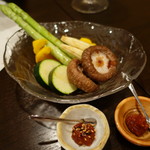 ヒロ ナゴヤ - 2016.07 野菜盛り合せ