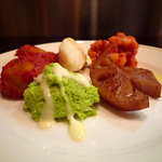 トラットリア・ミオ・フェリーチェ - 「前菜5種盛り合わせ」です。