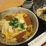 うどん上々 - カツ丼＋ミニうどん
