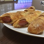 粉とクリーム - #食べログ的に撮るとこうなる。  自宅にて