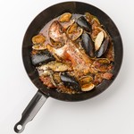 Classic Style Bouillabaisse with Abundant Seafood