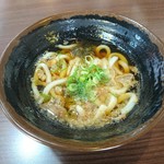 かすうどん みや家 - かすうどん（半）2016年7月