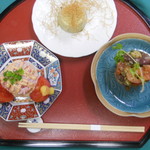 Esukarugo - 懐石風フランス料理のオードブル３品