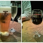 Tempters Pizza+Bar - ビール＆スパーク＆赤ワイン