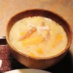 Saffron Saffron - 具たっぷりお味噌汁！！(((o(*ﾟ▽ﾟ*)o)))